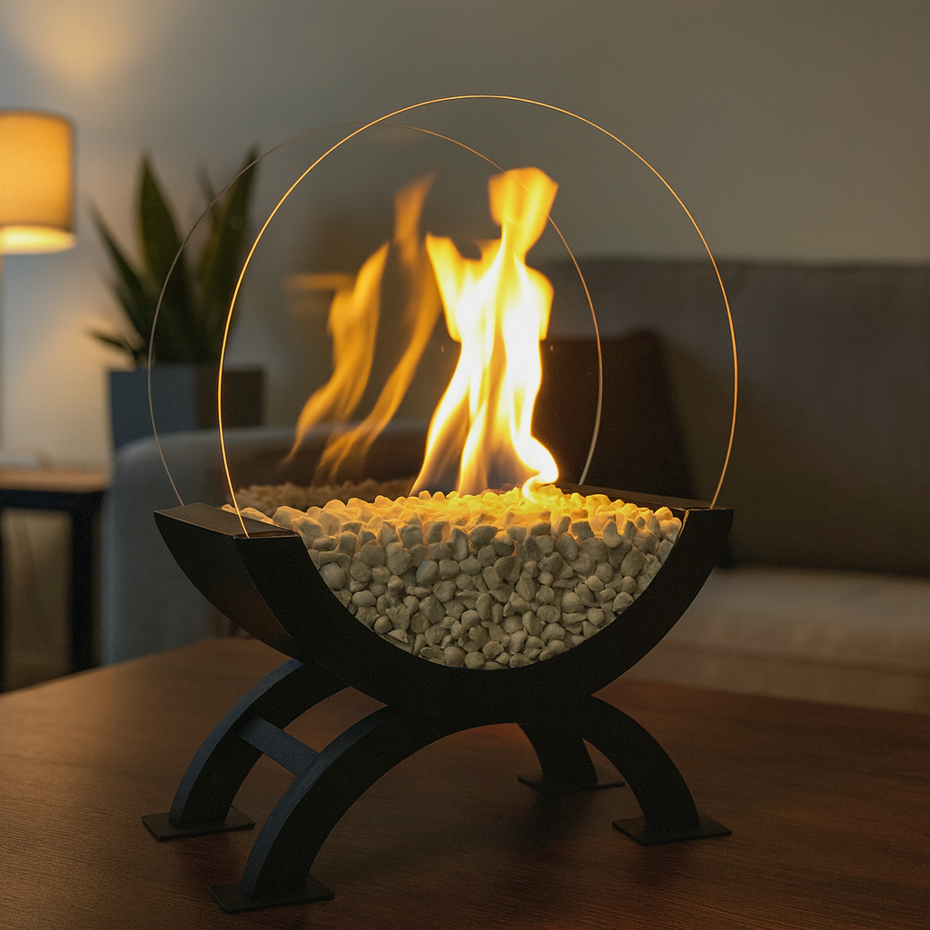 Biokominek wolnostojący bezdymny - obrazek 5