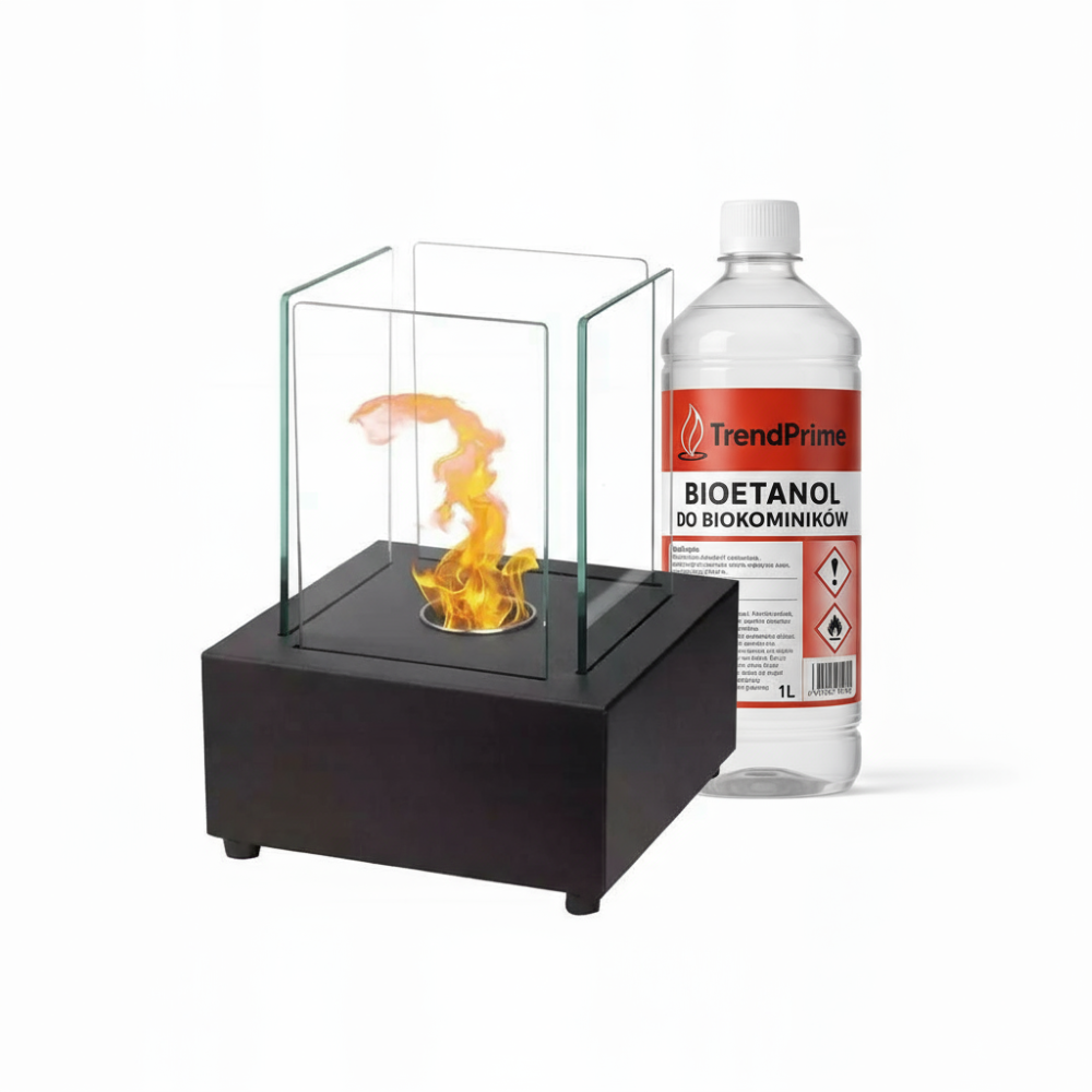 Biokominek wolnostojący bezdymny + 1L biopaliwa GRATIS