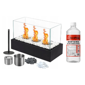 Biokominek wolnostojący bezdymny + 1L biopaliwa GRATIS