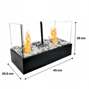 Biokominek wolnostojący bezdymny + 1L biopaliwa GRATIS