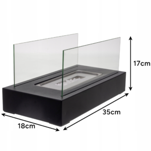 Biokominek wolnostojący bezdymny