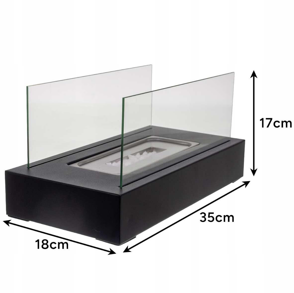 Biokominek wolnostojący bezdymny - obrazek 2