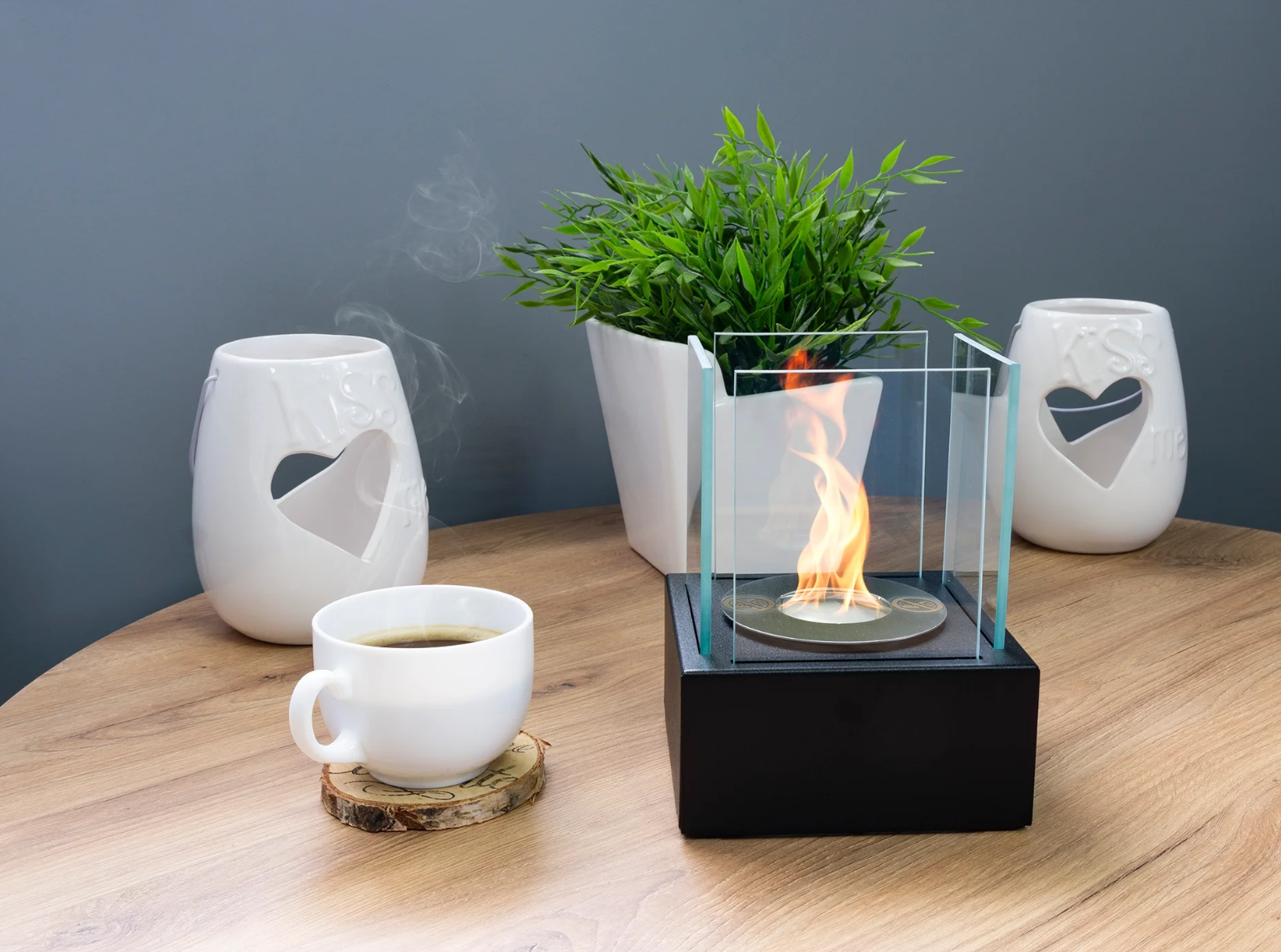 Biokominek wolnostojący bezdymny + 1L biopaliwa GRATIS - obrazek 6