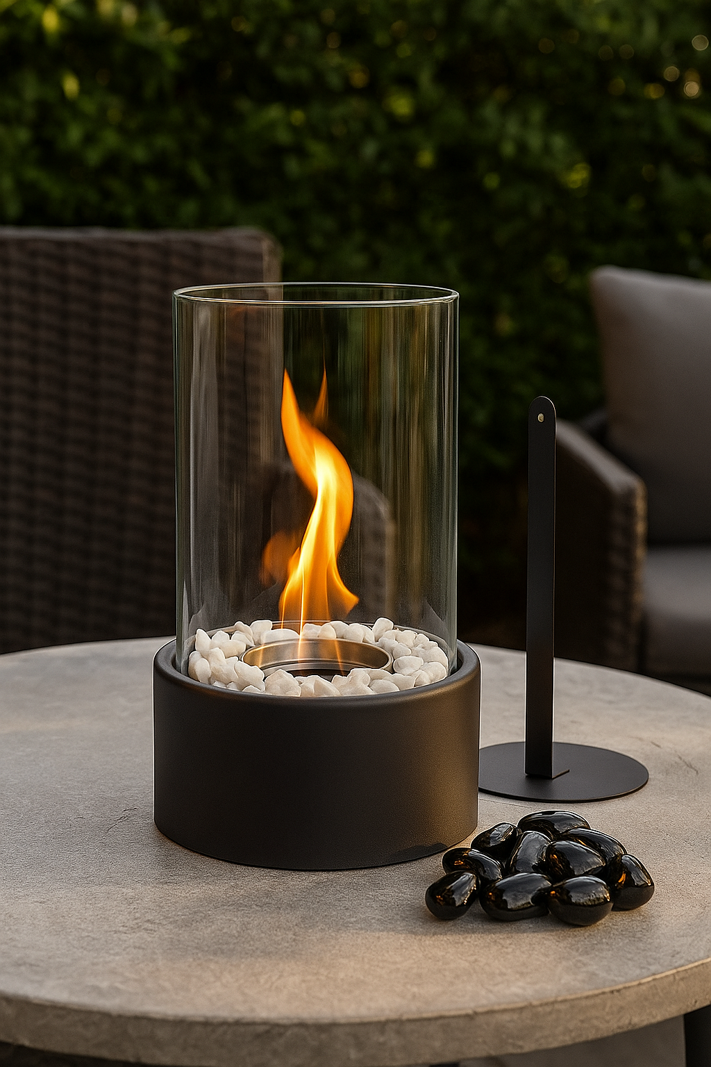 Biokominek wolnostojący bezdymny - obrazek 8