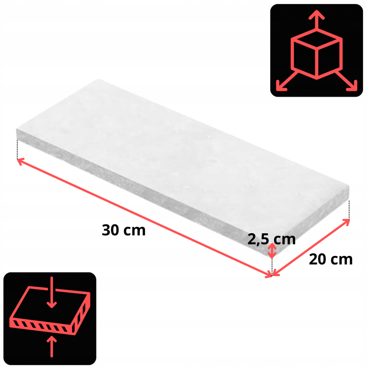 Mata ceramiczna do biokominka TrendPrime - obrazek 5