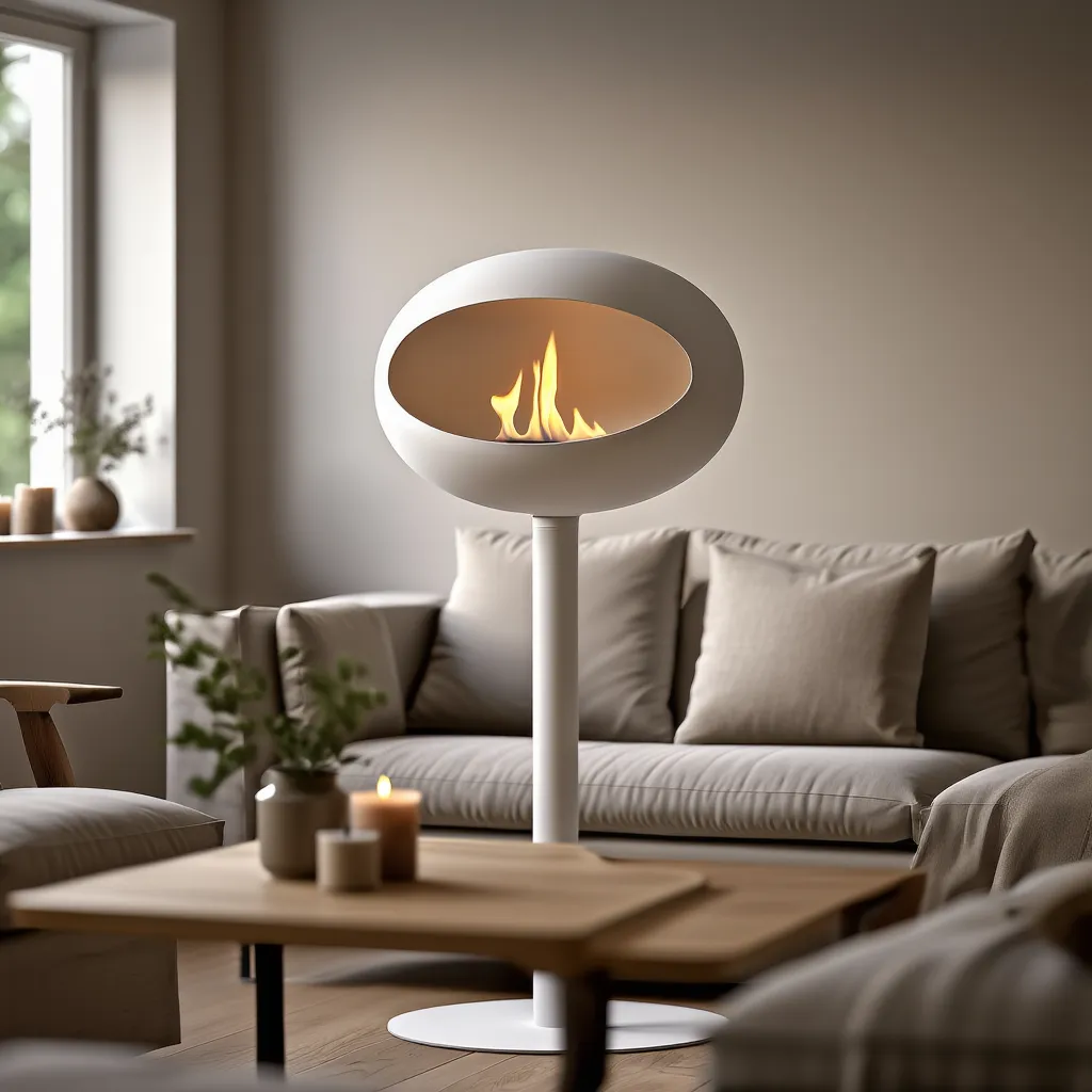 Biokominek wolnostojący bezdymny - obrazek 2