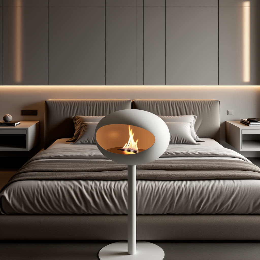 Biokominek wolnostojący bezdymny - obrazek 4