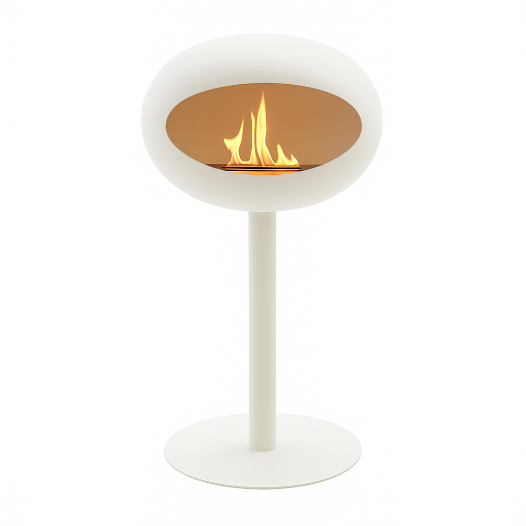 Biokominek wolnostojący bezdymny