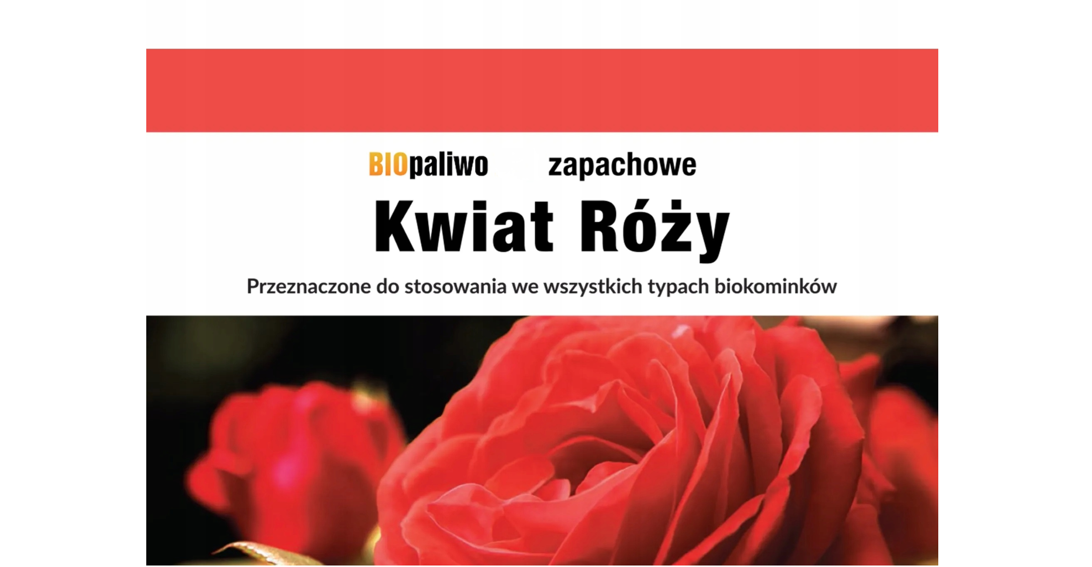 Biopaliwo do biokominków TrendPrime kwiat róży - 1L - obrazek 2