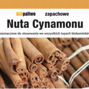 Biopaliwo do biokominków nuta cynamonu – 1L