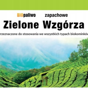 Biopaliwo do biokominków zielone wzgórze