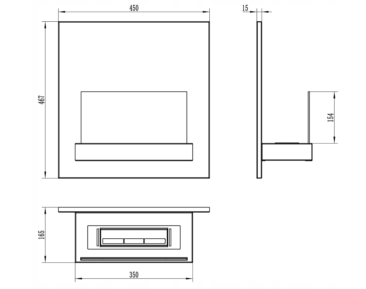 Biokominek wiszący - obrazek 3