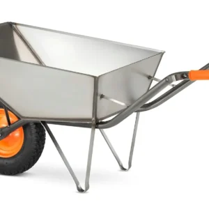 Taczka OGRODOWA budowlana spawana stalowa HIGHER 120L 210kg metalowa