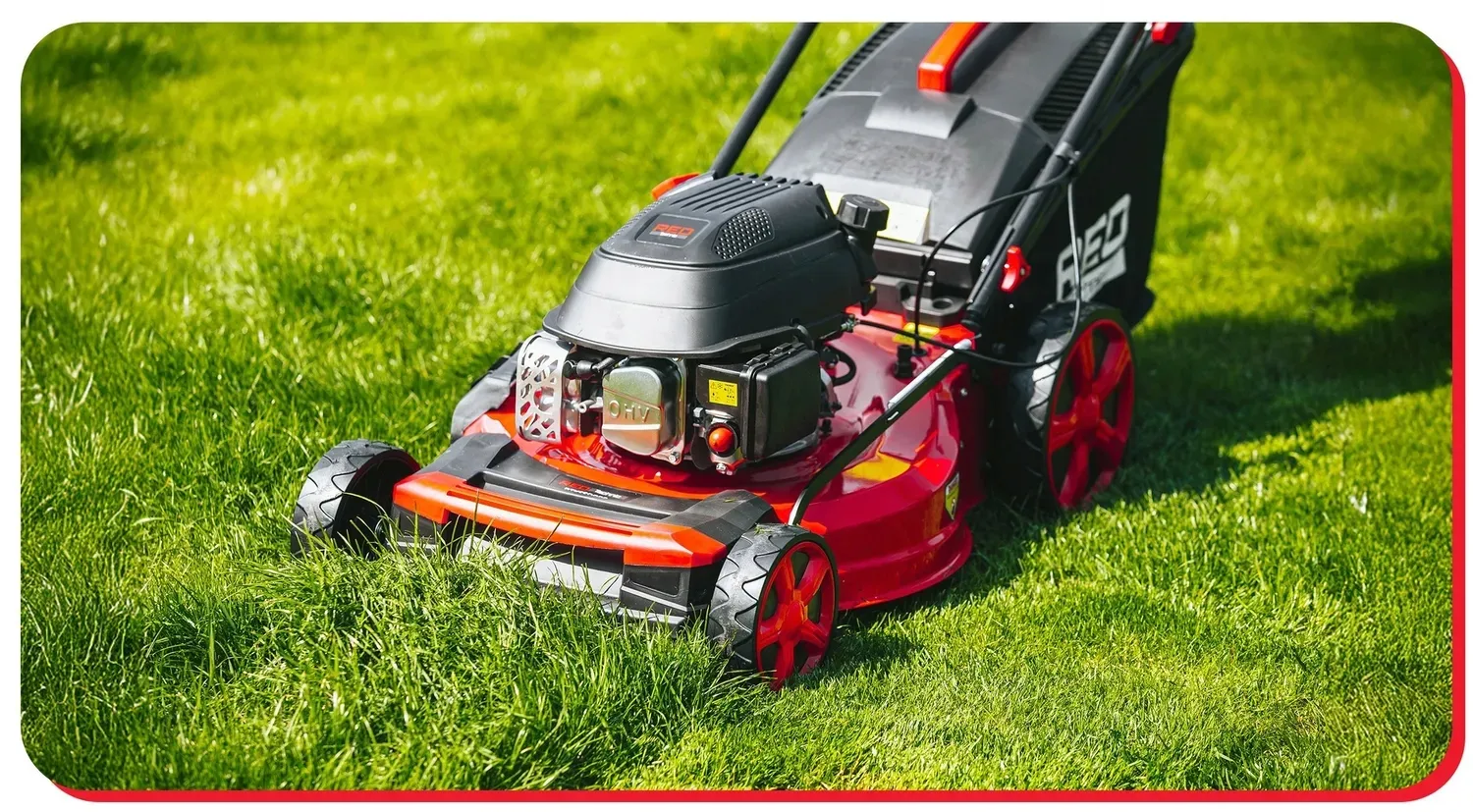 Funkcje kosiarki RED Technic