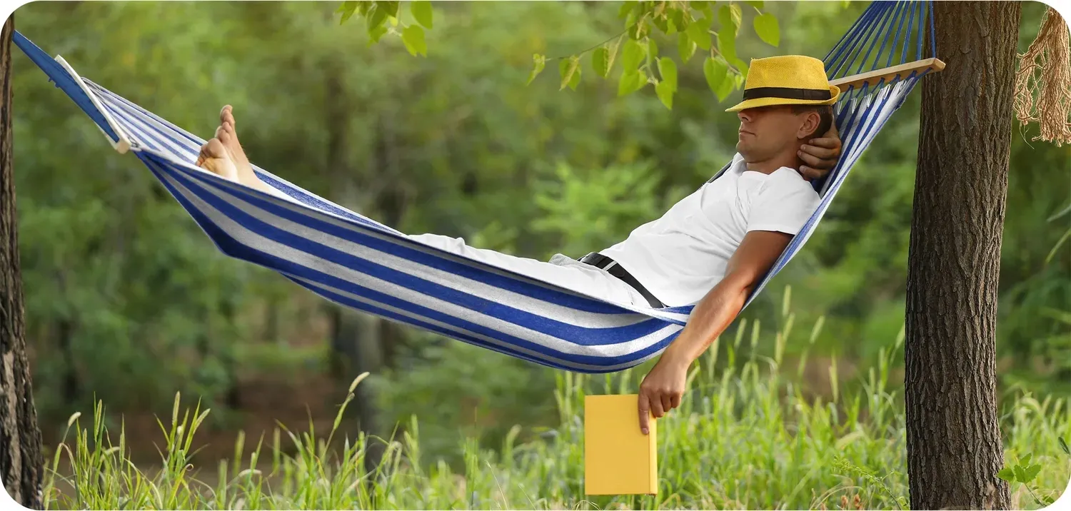 HAMAK ZE STELAŻEM Stelaż do hamaka STOJAK NA HAMAK - obrazek 6