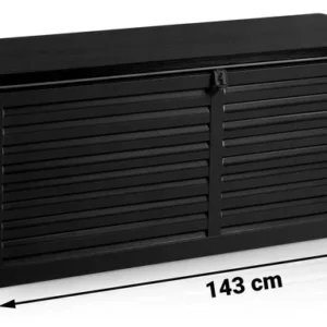 Skrzynia ogrodowa balkonowa kufer siedzisko 390 litrów