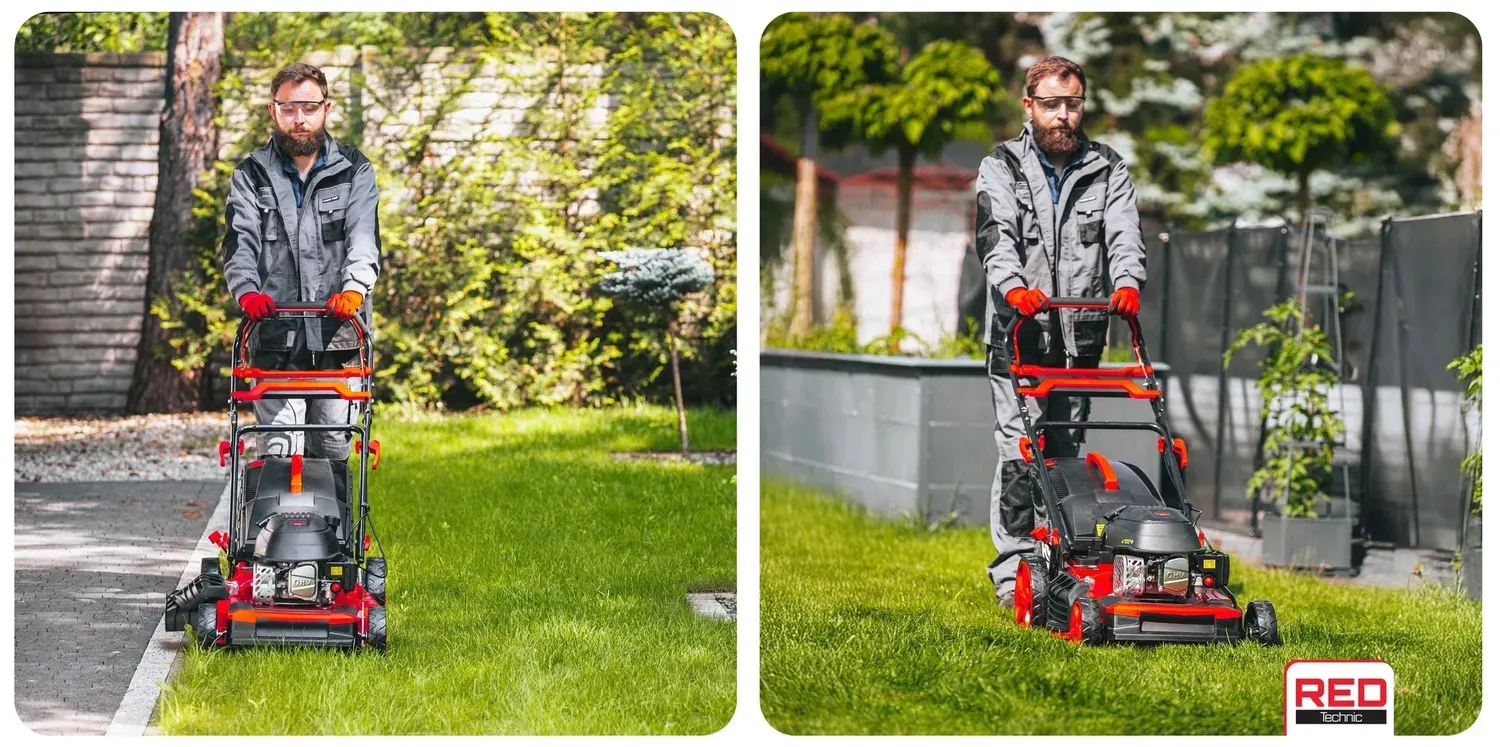 KOSIARKA SPALINOWA Z NAPĘDEM 7KM MOCNA 51CM 8W1 KOSZ 60L - obrazek 11