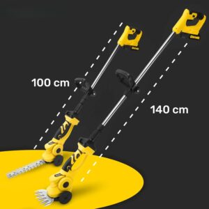 NOŻYCE DO ŻYWOPŁOTU NA WYSIĘGNIKU 140CM AKUMULATOROWE